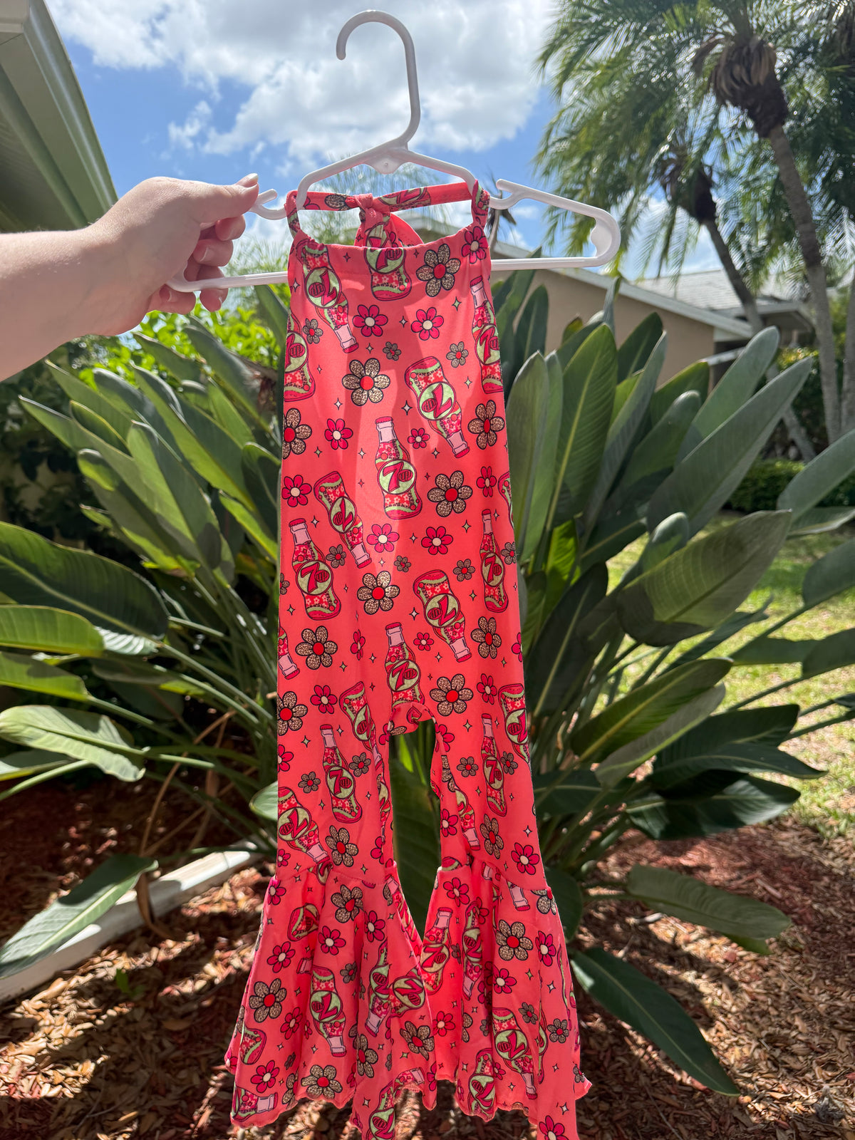 7 Up Romper fits like 6/12