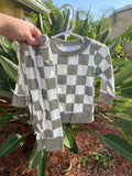 Checkered lounge set