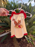 Pooh gingham romper