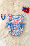 Red White & Bow Bubble