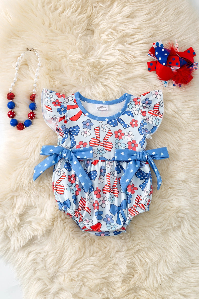 Red White & Bow Bubble