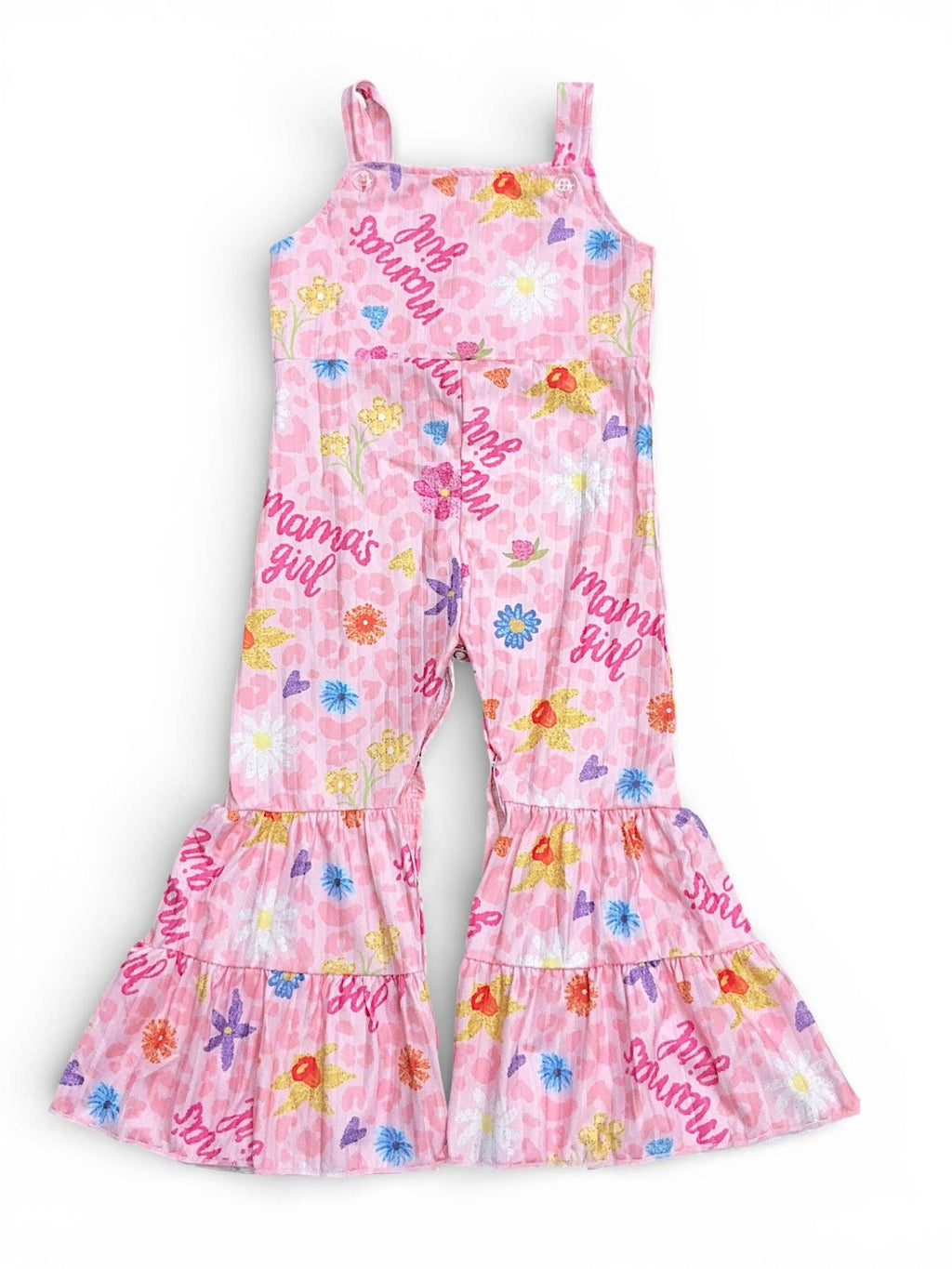 Mama's girl floral romper