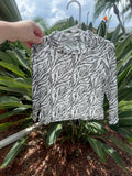 Zebra mesh top